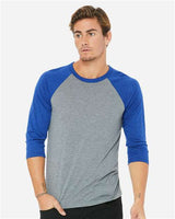 BELLA + CANVAS - Unisex Three-Quarter Sleeve Baseball Tee - 3200C