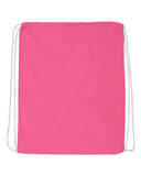 Q-Tees - Economical Cotton Drawstring Bag - Q4500