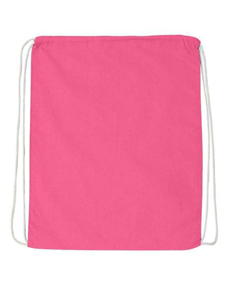 Q-Tees - Economical Cotton Drawstring Bag - Q4500