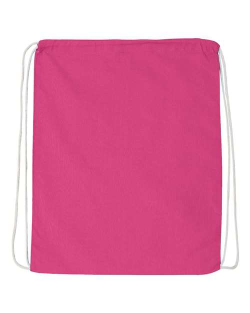 Q-Tees - Economical Cotton Drawstring Bag - Q4500