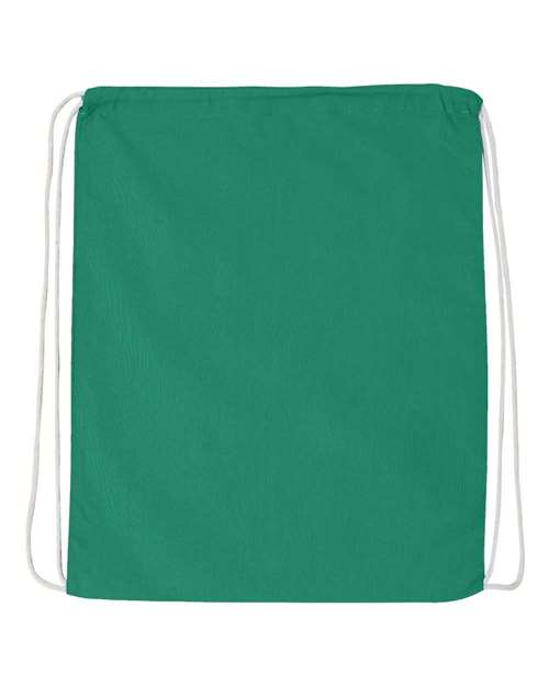 Q-Tees - Economical Cotton Drawstring Bag - Q4500