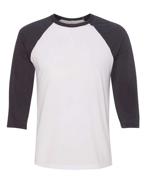 BELLA + CANVAS - Unisex Three-Quarter Sleeve Baseball Tee - 3200C