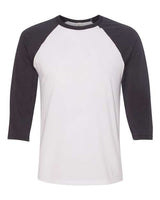 BELLA + CANVAS - Unisex Three-Quarter Sleeve Baseball Tee - 3200C