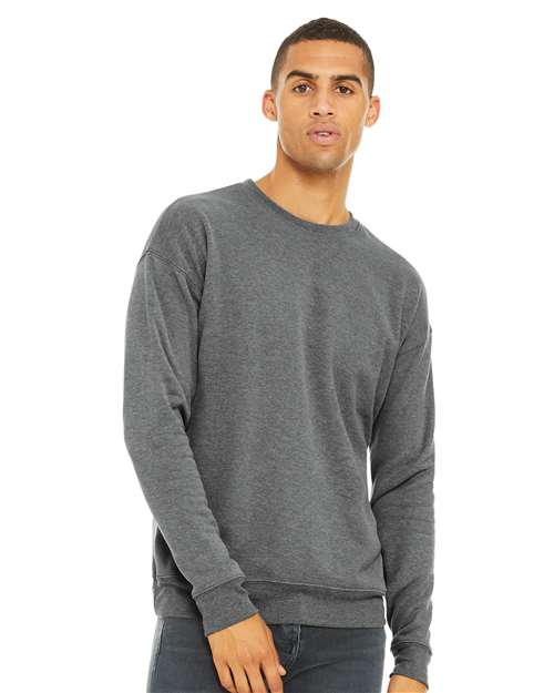 BELLA + CANVAS - Unisex Sponge Fleece Drop Shoulder Crewneck Sweatshirt - 3945