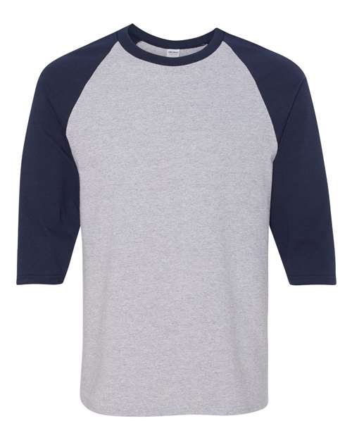 Gildan - Unisex Heavy Cotton™ Raglan Three-Quarter Sleeve T-Shirt - 5700