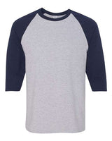 Gildan - Unisex Heavy Cotton™ Raglan Three-Quarter Sleeve T-Shirt - 5700