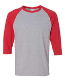 Gildan - Unisex Heavy Cotton™ Raglan Three-Quarter Sleeve T-Shirt - 5700