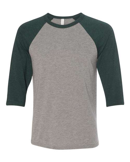 BELLA + CANVAS - Unisex Three-Quarter Sleeve Baseball Tee - 3200C