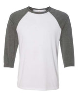 BELLA + CANVAS - Unisex Three-Quarter Sleeve Baseball Tee - 3200C