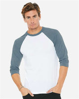 BELLA + CANVAS - Unisex Three-Quarter Sleeve Baseball Tee - 3200C