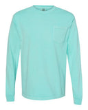 Comfort Colors - Unisex Garment-Dyed Heavyweight Long Sleeve Pocket T-Shirt - 4410