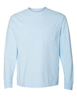 Comfort Colors - Unisex Garment-Dyed Heavyweight Long Sleeve Pocket T-Shirt - 4410