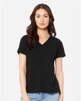 BELLA + CANVAS - Women's Relaxed Triblend V-Neck Tee - 6415
