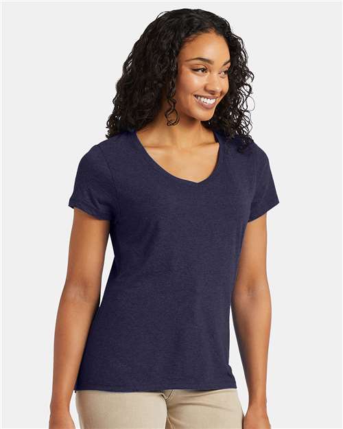 Hanes - Women's Perfect-T Triblend V-Neck T-Shirt - 42VT