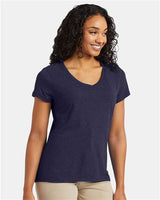 Hanes - Women's Perfect-T Triblend V-Neck T-Shirt - 42VT