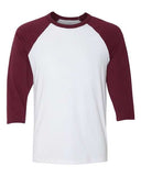 BELLA + CANVAS - Unisex Three-Quarter Sleeve Baseball Tee - 3200C