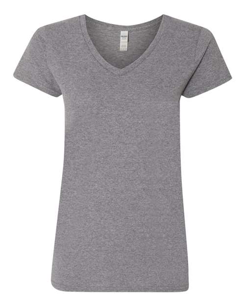 Gildan - Women's Heavy Cotton™ V-Neck T-Shirt - 5V00L
