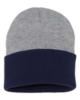 Sportsman - 12" Color Blocked Cuffed Beanie - SP12T
