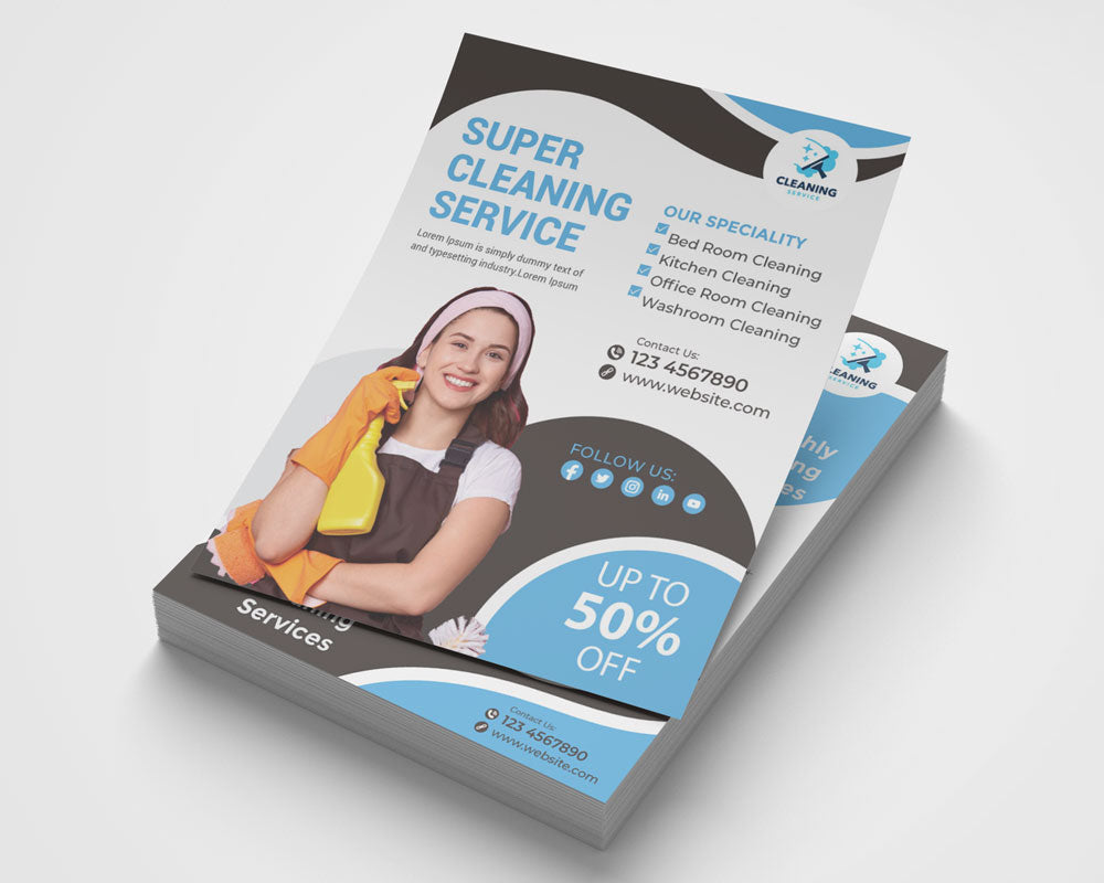 Cleaning Services Business Flyer