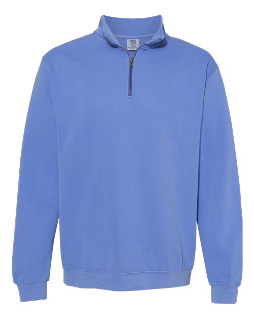 Comfort Colors - Unisex Garment-Dyed Quarter-Zip Sweatshirt - 1580
