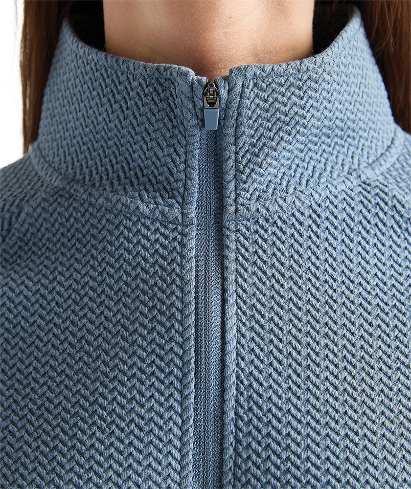 - Women's TexturKnit™ Quarter Zip Pullover -