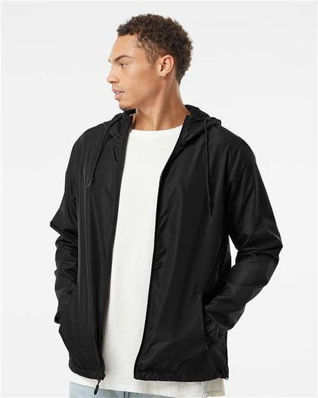 Independent Trading Co. - Men's Lightweight Windbreaker Full-Zip Jacket - EXP54LWZ