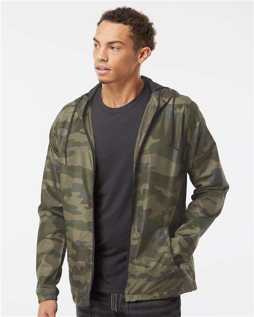 Independent Trading Co. - Men's Lightweight Windbreaker Full-Zip Jacket - EXP54LWZ