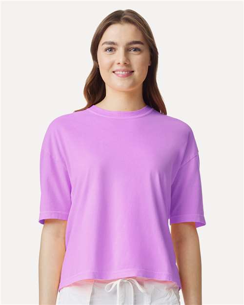 Comfort Colors - Women's Garment-Dyed Heavyweight Boxy T-Shirt - 3023CL