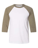 BELLA + CANVAS - Unisex Three-Quarter Sleeve Baseball Tee - 3200C
