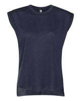 BELLA + CANVAS - Women’s Flowy Rolled Cuffs Muscle Tee - 8804