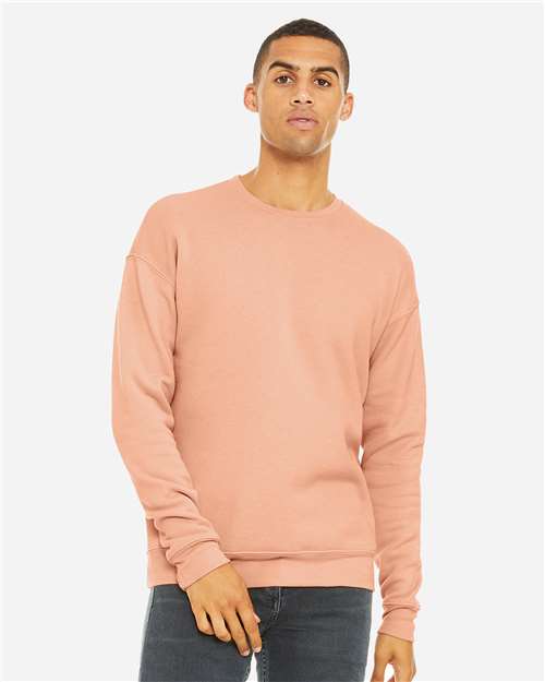 BELLA + CANVAS - Unisex Sponge Fleece Drop Shoulder Crewneck Sweatshirt - 3945