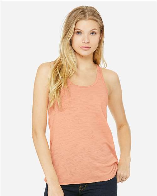 BELLA + CANVAS - Women's Flowy Racerback Tank - 8800BL