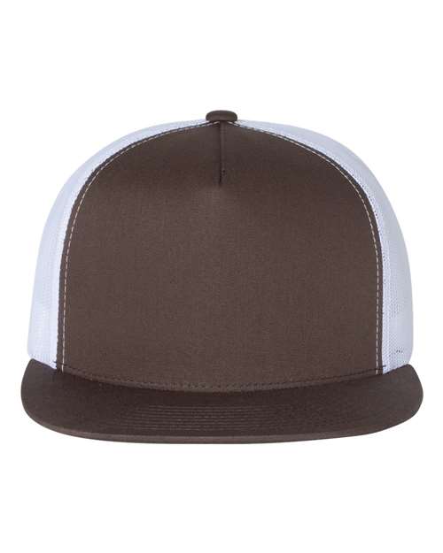 YP Classics - Classic Five-Panel Trucker Cap - 6006