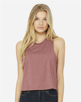 BELLA + CANVAS - Women's Racerback Crop Tank - 6682