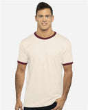 Next Level - Unisex Cotton Ringer T-Shirt - 3604N