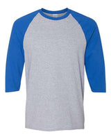 Gildan - Unisex Heavy Cotton™ Raglan Three-Quarter Sleeve T-Shirt - 5700