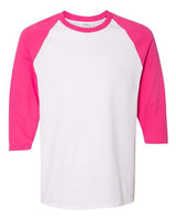 Gildan - Unisex Heavy Cotton™ Raglan Three-Quarter Sleeve T-Shirt - 5700