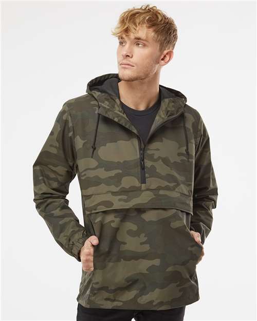Independent Trading Co. - Men's Nylon Anorak - EXP94NAW