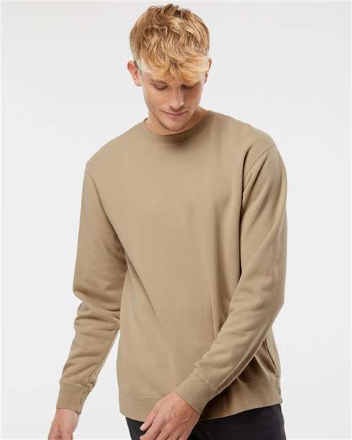 Independent Trading Co. - Unisex Midweight Pigment-Dyed Crewneck Sweatshirt - PRM3500