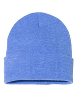 Sportsman - 12" Solid Cuffed Beanie - SP12