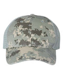 Richardson - Garment Washed Printed Trucker Cap - 111P