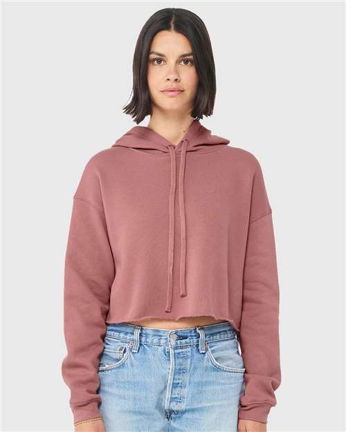 BELLA + CANVAS - Women's Crop Hoodie Sweatshirt - 7502