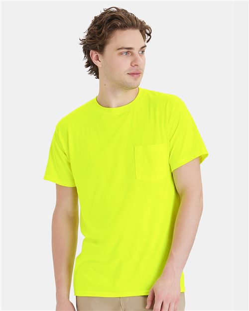 Hanes - Unisex Workwear Pocket T-Shirt - W110