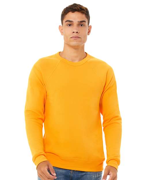 BELLA + CANVAS - Unisex Sponge Fleece Raglan Crewneck Sweatshirt - 3901