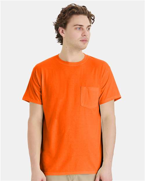 Hanes - Unisex Workwear Pocket T-Shirt - W110