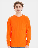 Hanes - Unisex Workwear Long Sleeve Pocket T-Shirt - W120