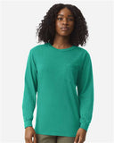 Comfort Colors - Unisex Garment-Dyed Heavyweight Long Sleeve Pocket T-Shirt - 4410