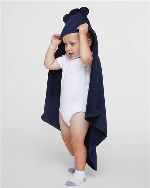 Rabbit Skins - Terry Cloth Hooded Towel with Ears - 1013L