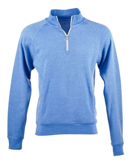 J. America - Men's Triblend Quarter-Zip Sweatshirt - 8869J