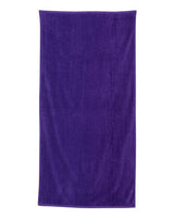 Q-Tees - Velour Beach Towel - QV3060